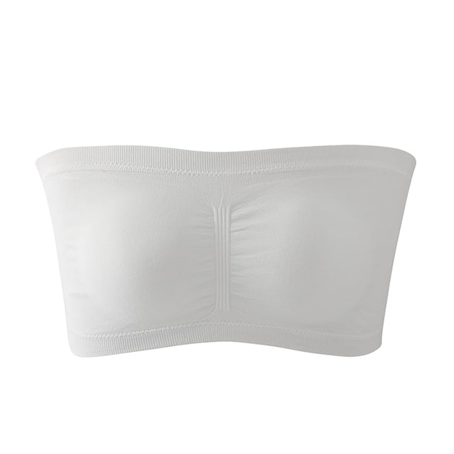 Harpily 2025 Bra Strapless Women Tops For Women Assorted Solid Color A Line Style Plus Size Bras