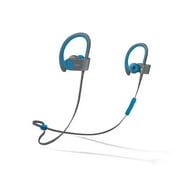 Angle View: Refurbished Beats by Dr. Dre Powerbeats2 Wireless Blue In Ear Headphones MKQ02AM/A