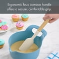 thumbnail image 6 of Mainstays Kitchen Spatula, Silicone Head and Faux Bamboo Handle, Light Gray, 6 of 10