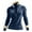 Navy a3, variant on UQJfacai Quarter Zip Pullover Women Fleece Stand Collar Sweatshirt Faux Suede Fall Winter Slim Fit Long Sleeve Tunic Tops with Pocket
