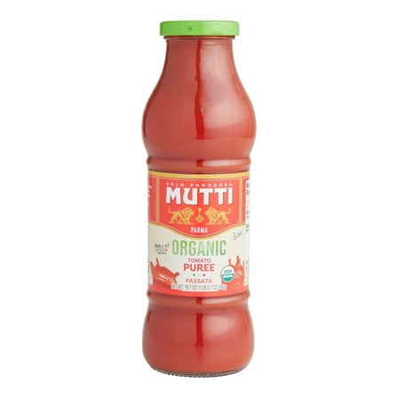 Mutti Organic Tomato Puree 19.7 oz Pack of 2