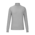 thumbnail image 3 of Chbgutlmr Womens Sweaters Raglan Long Sleeve High Neck Loose Casual Pullover Fall Winter Turtleneck Tops Sweater, 3 of 6