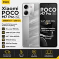 thumbnail image 2 of Xiaomi Poco M7 Pro 5G Dual SIM 256GB ROM 12GB RAM GSM Unlocked - Silver, 2 of 11