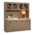 thumbnail image 4 of Sauder Dixon City Engineered Wood Large Hutch in Brushed Oak Finish, 4 of 4