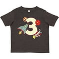 thumbnail image 3 of Inktastic 3rd Birthday Outer Space Theme Boys or Girls Toddler T-Shirt, 3 of 5