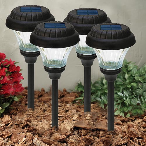malibu brushed nickel solar walk lights malibu brushed nickel solar walk lights