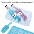 thumbnail image 3 of Bandeja para cubitos de hielo, bandejas para hielo con tapa y contenedor, perfecta para cócteles, agua o whisky, 3 of 5