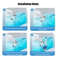 thumbnail image 2 of Ruibeauty Flush Tank Cistern Metal Lever- Chrome Plated Toilet WC Cistern Handle, 2 of 6