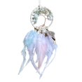 thumbnail image 2 of Dvkptbk Universal Dream Catcher Car Decor Crystal Stone Car Hanging Life Tree Car Pendant Car Interior Decoration, 2 of 6