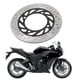 thumbnail image 5 of Disco de 9.4 Pulgadas de Freno Trasero Reemplazo de Acero para inoxidable para CB400 CB-1 CB500 CB750 FES250, 5 of 7