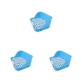 thumbnail image 2 of Billuyoard bandeja de arena para animales pequeños pellets de conejo forma rectangular limpieza interior mascotas entrenamiento inodoro Type1 NO1, 2 of 6