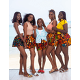 thumbnail image 4 of Urban Afrique African Women Savannah Shorts (Ankara), 4 of 5