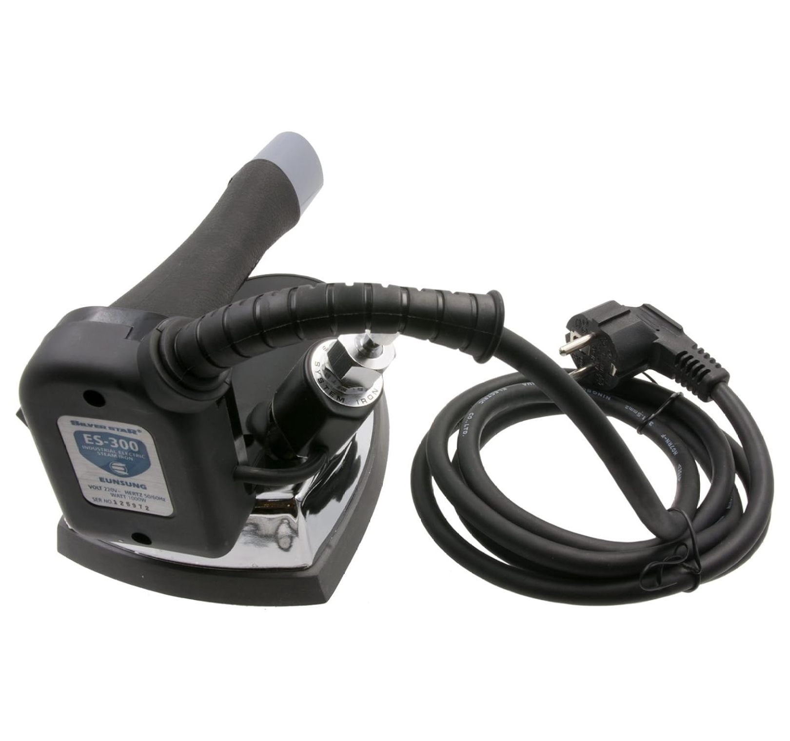 Gravity- Feed Steam Iron ~ Silver star ES-300 - Standard 110 Volt