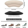 thumbnail image 2 of Heel Grips Liner Cushions Inserts for Loose Shoes,Pads for Shoe Too Big Men Women,Filler Improved Shoe Fit,Prevent Heel Slip and Blister 4 Pairs, 2 of 7