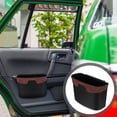 thumbnail image 3 of Car Hanging Trash Bin Waterproof Garbage Bin Organizer Back Seat Accessories, 3 of 7