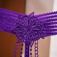 thumbnail image 5 of HUPOM Period Thong Underwear For Women Panties Thong Leisure Tie Comfort Waist Purple Free Size, 5 of 5