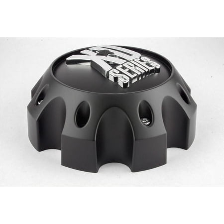 XD Series KMC 1079L170MB Matte Black Center Cap for 8 Lug Wheels Screws Included