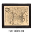 thumbnail image 5 of Philadelphia 100 Years Ago 1875 Vintage City Map 18x24 Unframed Poster Historic Pennsylvania Street Plan Antique Urban Cartography Wall Art Classic Americana Decor for Office Library Study, 5 of 9
