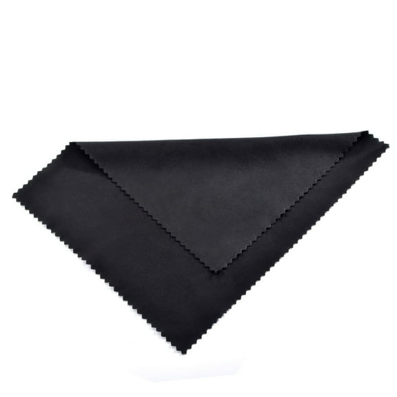 IBASETOY Black Microfiber Cleaning Cloth Reusable Streak Free for Lenses Cameras and Appliances