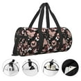 thumbnail image 5 of KLL Butterflies1 Duffle Bag For Men Women Sport Gym Fitness Tote Travel Training Workout Basketball Football Weekender, 5 of 8