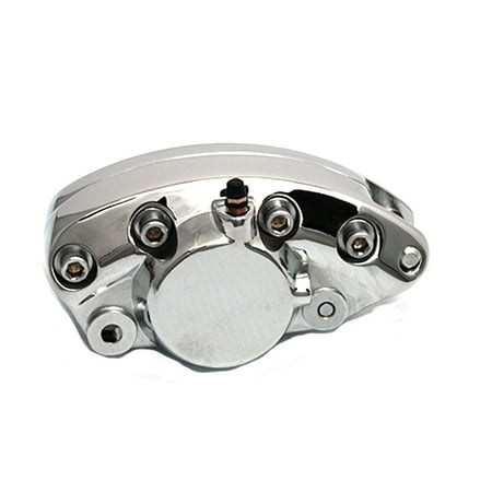 1 Piston Front Caliper - Chrome Front 1 Piston Banana Caliper,for Harley Davidson,by V-Twin