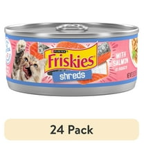 (24 pack) Purina Friskies Shreds With Salmon in Sauce Wet Cat Food