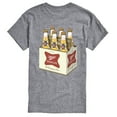 thumbnail image 2 of Miller High Life - 6 Pack Bottles - Men's Short Sleeve T-Shirt, 2 of 5