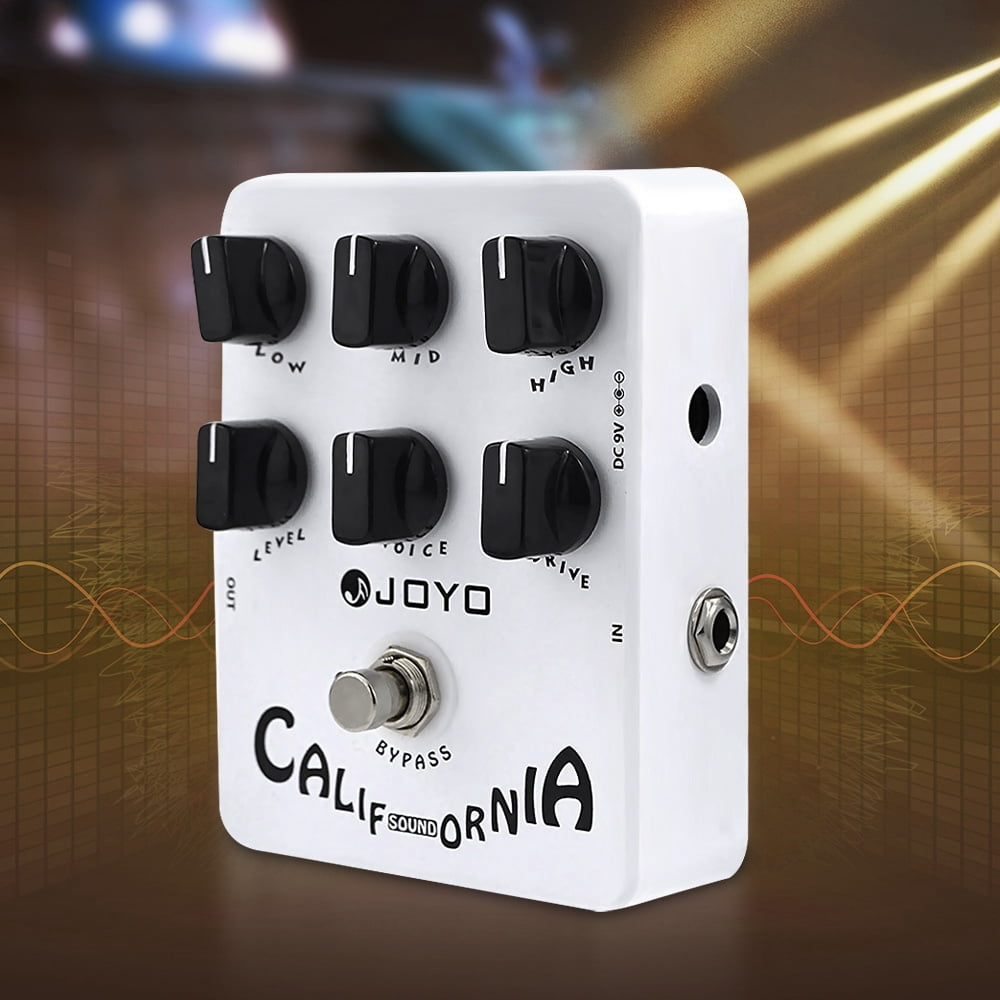 JOYO JF-15 California Sound Guitar Pedal Amp Simulator From Overdrive to Distortion