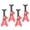 Red, variant on YAHHU 4PCS Red Mini Jack Stand Simulation Toy Aluminum Alloy Adjustable Scale Stands for 1/24 SCX24 1/18 TRX4M RC Cars (Height 1.42-2.09 in / 36-53 mm)