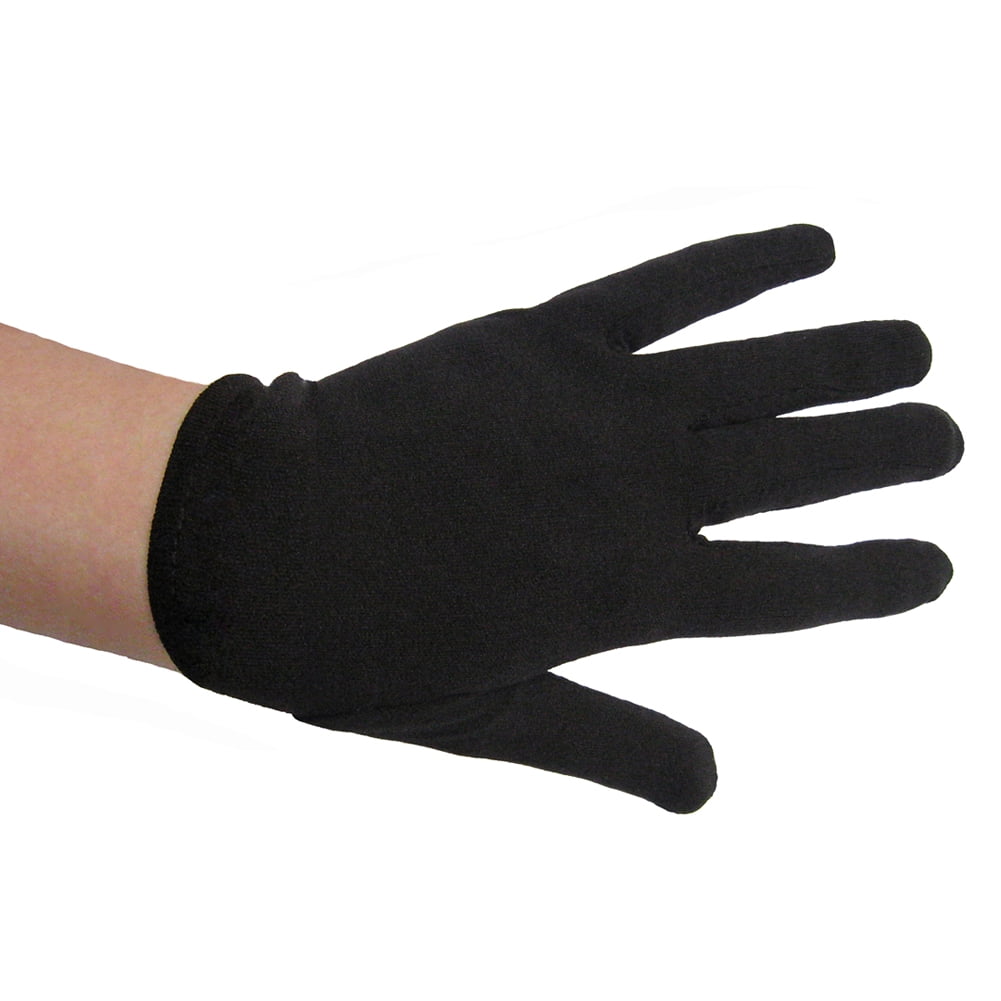 SeasonsTrading Child Black Costume Gloves Kids Halloween Accessory
