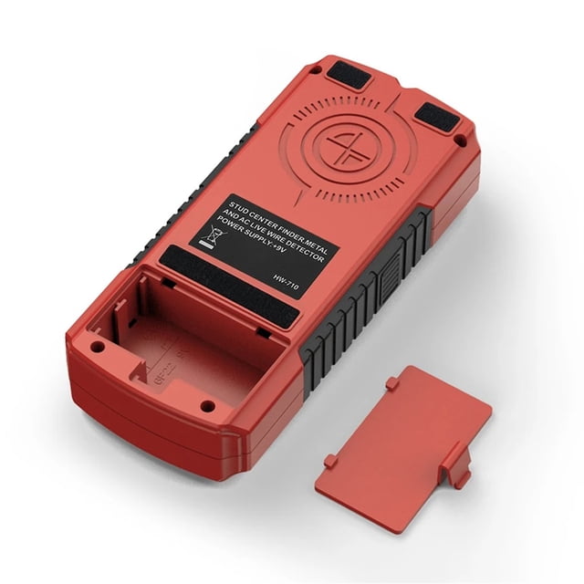 Detector de Metales Portátil para Pared con Orificio de Posicionamiento, Herramienta Detección Cables de CA de Madera, Tuberías de Metal y Barras de Refuerzo, Localizador Cables
