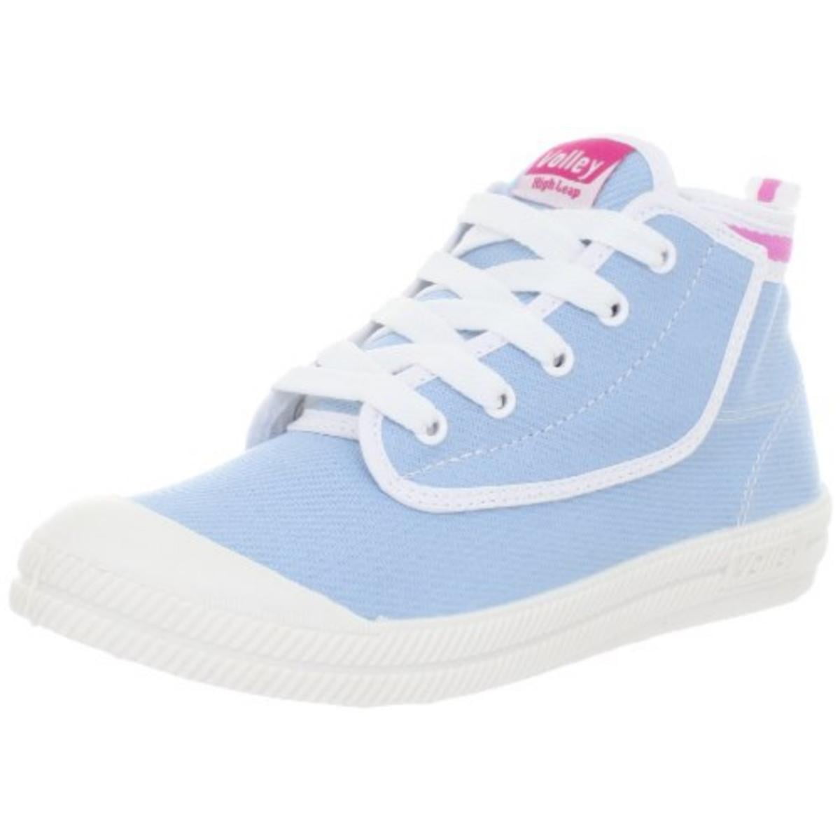 Volley Volley Hi Leap Womens Blue/Pink Sneakers
