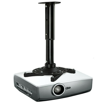 Mount-It! Projector Ceiling Mount Universal Bracket for Epson, Benq, Optoma, ViewSonic Projectors, Height