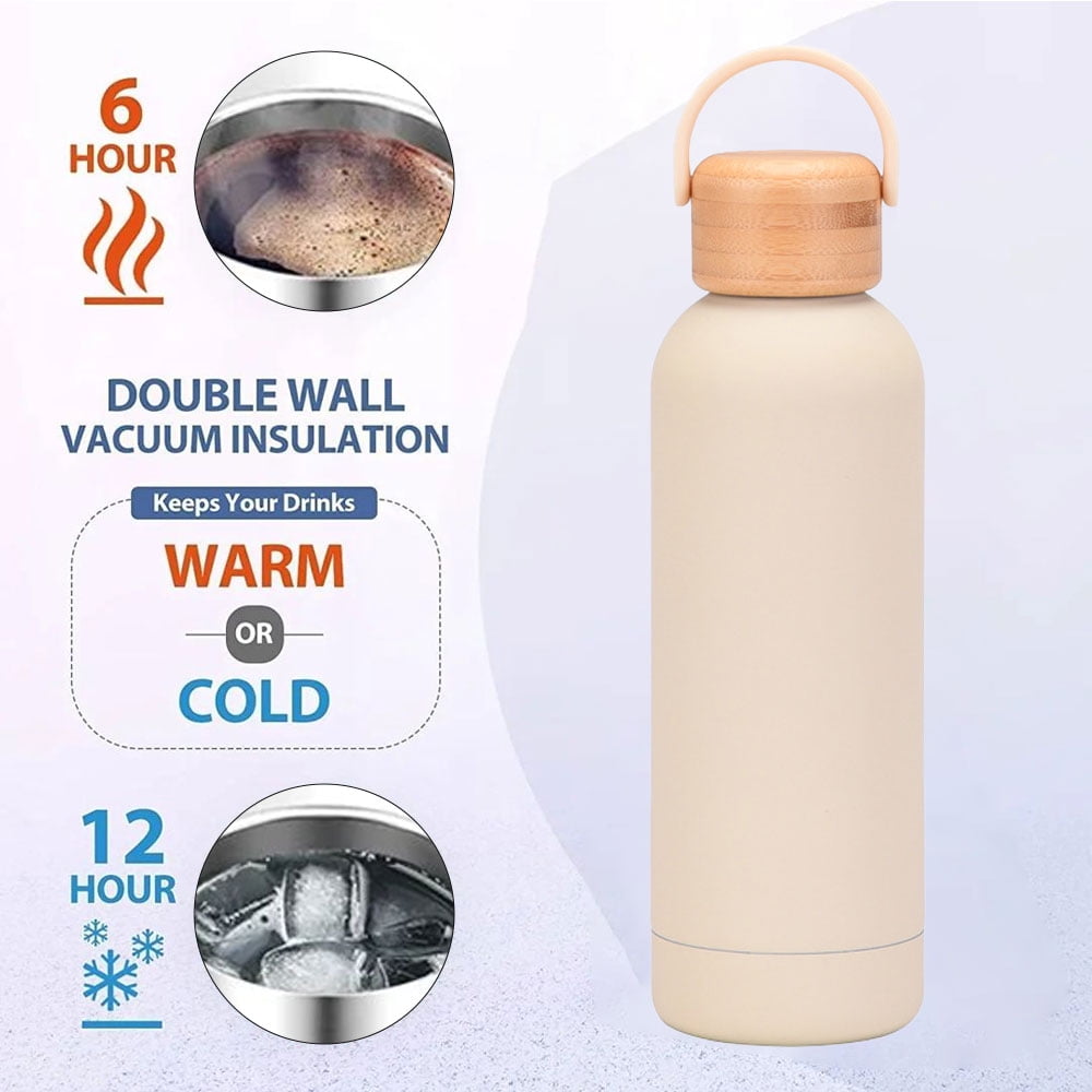 弁当箱・水筒 +LUMBER THERMO BOTTLE 500ml 500ml stainless steel sports water bottle, thermos bottle with