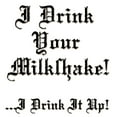 thumbnail image 3 of CafePress - I Drink Your Milkshake! T Shirt - Men's Classic Graphic T-Shirt, 3 of 4