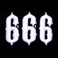 thumbnail image 2 of Gorra Flex Negra Unitalla 666, 2 of 3