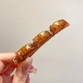 thumbnail image 4 of Fiudx Horquilla para Flequillo, Elegante Pinza con Diamantes de Imitación, Elegante Accesorio para El Cabello con Flocado, Fácil de Usar para Un Peinado Rápido, Perfecta para Fiestas, Bodas y Trabajo, 4 of 4