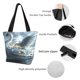 thumbnail image 4 of Disketp Fantasy Swan Yacht Design Bolsa de Hombro Casual para Mujer, Bolso Cruzado para Compras, Viajes y Uso Diario, 4 of 6