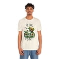 thumbnail image 4 of Pedal for the Planet, Bella & Canvas, Cotton Short Sleeve T-Shirt, XS - 4XL, 4 of 4