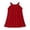 Red, variant on QUOTAY Girls Beach Swim Cover Up Summer Sleeveless Tank Dress for Age 4-14 Years Girls Dresses White,160