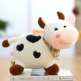 thumbnail image 6 of Collectable Plush Toy Cow for Doll Sleeping Toy Home Bedroom Ornament Baby Gift, 6 of 13