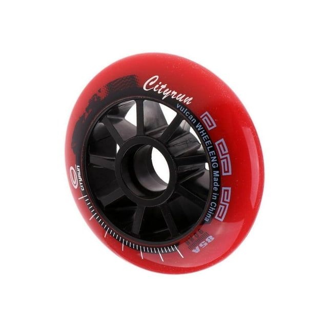 Patinage de Vitesse Roues Patins en Ligne Intérieur Extérieur Roues Outil 90mm Rouge