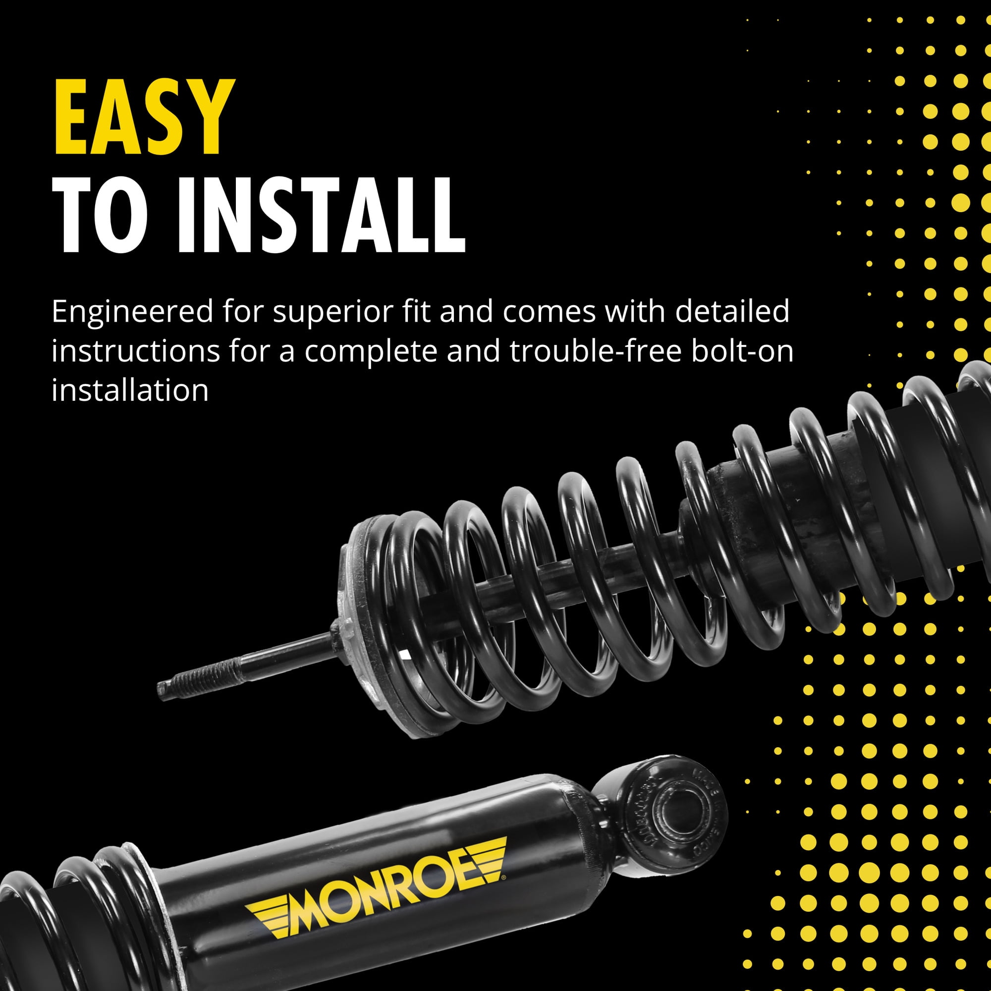 Monroe Shocks & Struts Monroe 90024C Air Spring to Coil Spring Conversion Kit