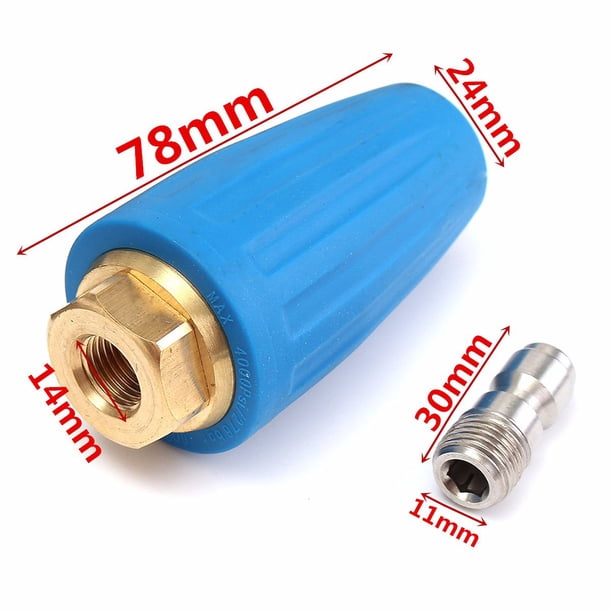 Válvula de rociador de boquilla de rociador de agua de limpieza de alta presión de 4000 psi (040) Ehuebsd Libre de BPA