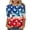 Blue10, variant on Zedker AmericanIndependence Day T Shirts for Women 2026 Shirts Patriotic Short Sleeve Usa Flag Shirt 4th Of July Floral Print Casual Tops Blue Size S-XXXXXL