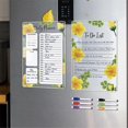 thumbnail image 5 of Magnetic Acrylic Daily Planner Memo Board with Erasable Writing for Refrigerator, 5 of 5