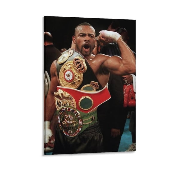 Roy Jones Jr Canvas Poster Wall Art Poster Gifts Bedroom Prints Home Decor Hanging Picture Canvas Painting Posters 20x30inch(50x75cm)