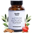 thumbnail image 1 of Metfor Natural Platinum NMN Suplemento Alimenticio Health Hack con Resveratrol Leucina y Ácido Alfa Lipoico 60 Cápsulas, 1 of 8