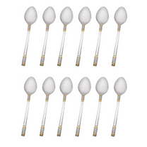 Wallace Corsica Gold Accent 18/10 Stainless Steel Teaspoon (Set of Twelve)