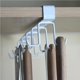 thumbnail image 5 of Estante De Almacenamiento De Cocina Estilo Japonés Doble Fila 10 Ganchos Armario De Metal Colgador Gancho Estante Montaje En Pared Gancho De Armario Sin Costura Perforado, 5 of 7